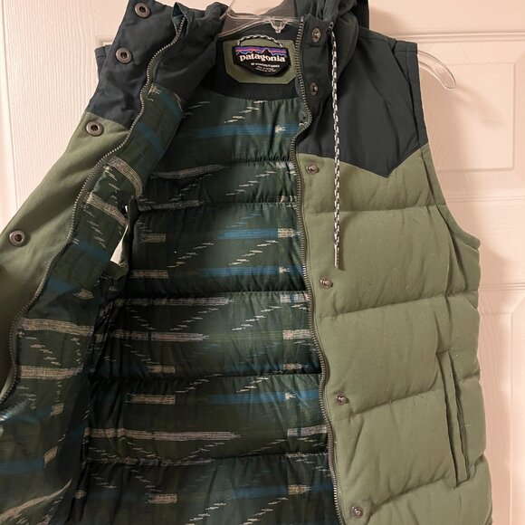 Patagonia Puffer Canvas Vest - Picture 2 of 3